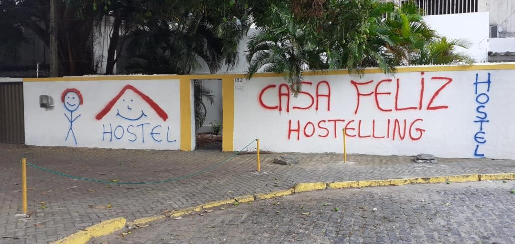 Casa Feliz Hostel Boa Viagem Jaboatão dos Guararapes Exterior photo